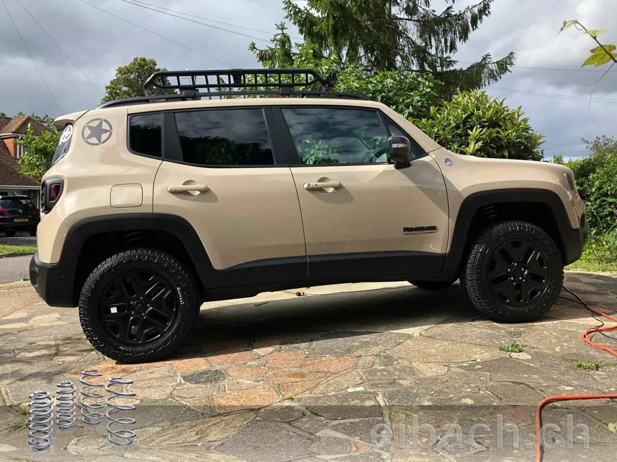 Crd 4x4. Renegade на 30 резине. Замена пружин Jeep Renegade.