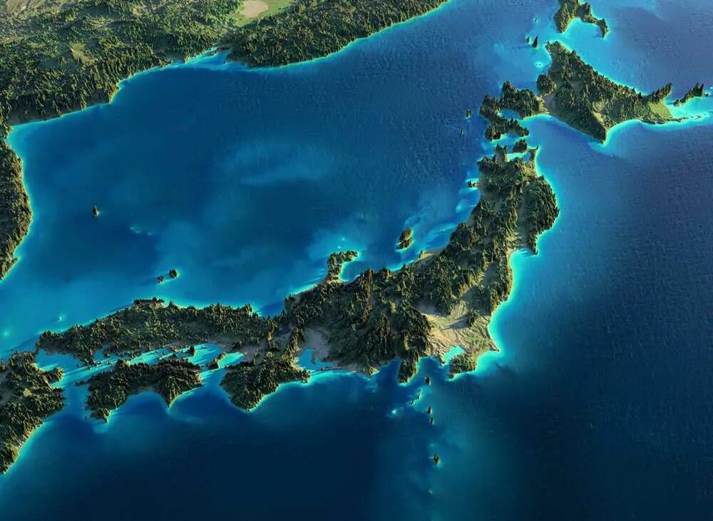 Острова японского архипелага. Хоккайдо Хонсю Сикоку Кюсю. Остров Хонсю. Япония государство архипелаг. Японский остров 3
