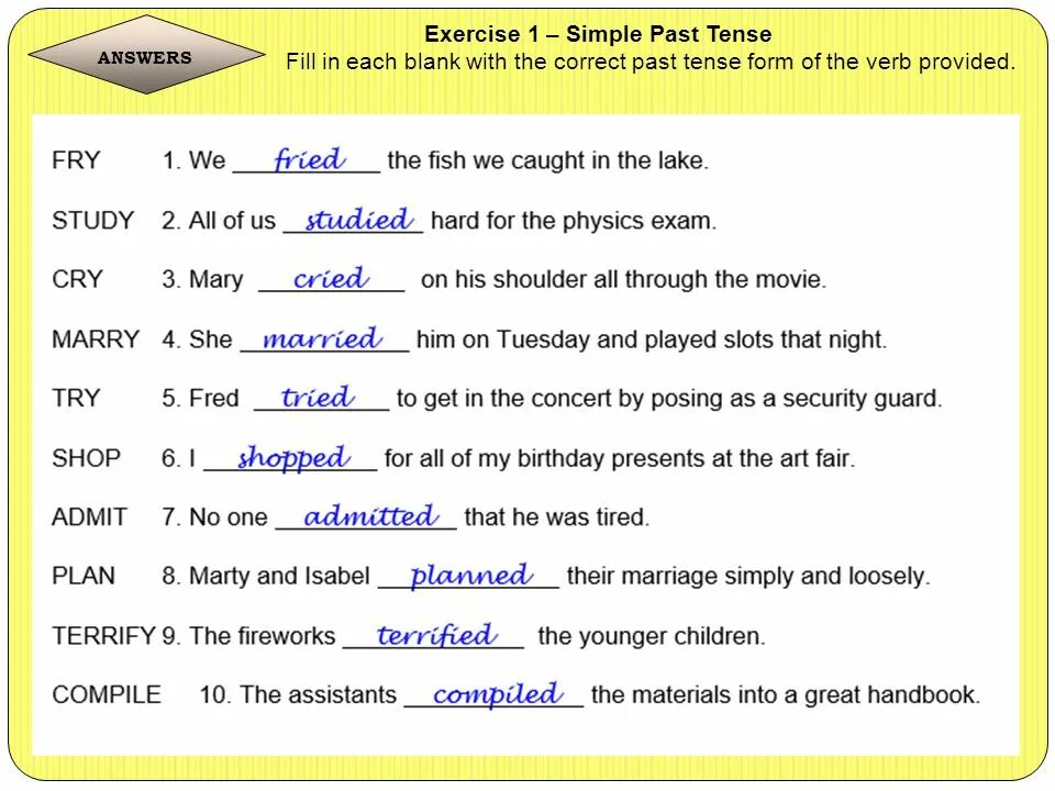 Several answers. Past simple. Present Tenses past simple exercises. Present simple exercises. Present simple past simple exercises.