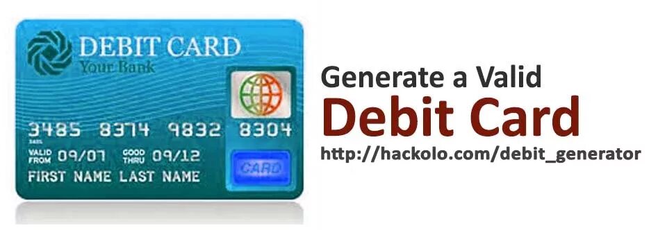 Card number generator. Debit card number. valid debit card. real debit card. debit card number valid.