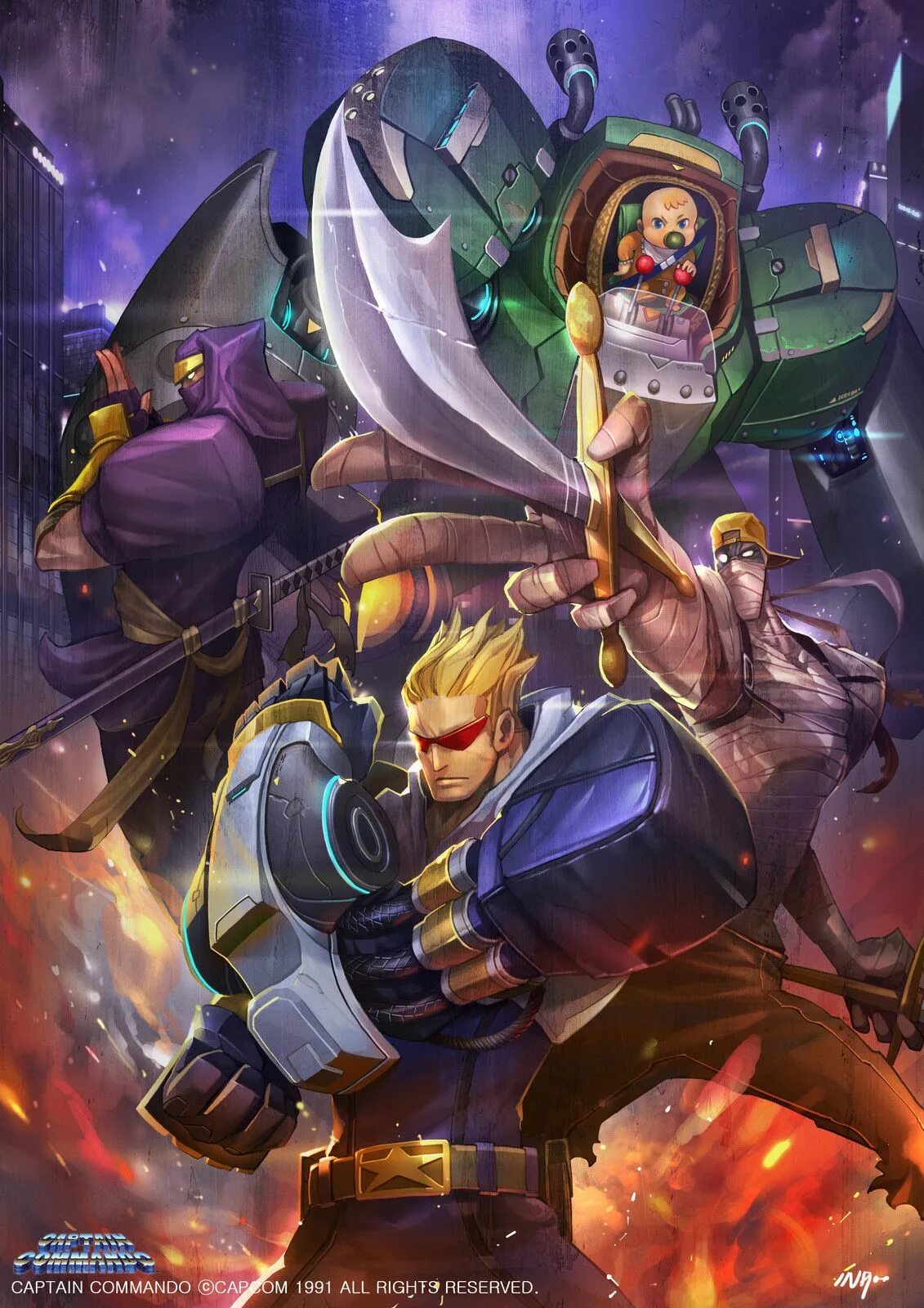 Captain commando. Capcom captain commando. игра captain commando. джараван коммандо. captain commando remake.