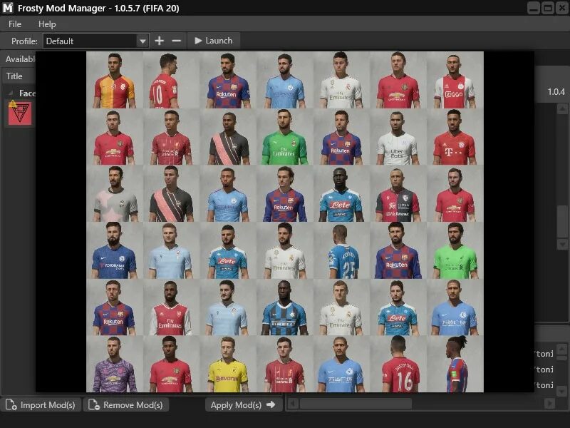 Frosty mod manager unbound. Fifa mod manager. форма для фифа менеджер. фифа менеджер 14. тренировки fifa manager 13.