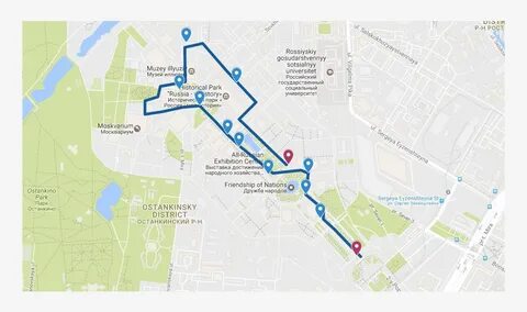Автобус до парка ангел