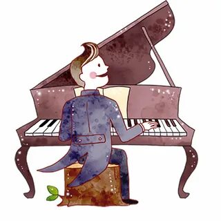 He can play piano