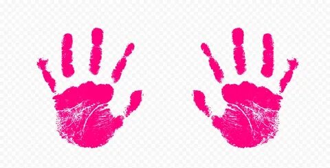 Pink hands