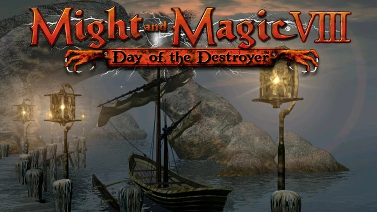 Might and magic day of the destroyer. Меч и магия 8. Might and Magic VIII Day of the Destroyer. Меч и магия 8 эпоха разрушителя. Might and Magic VIII: Day of the Destroyer лого.