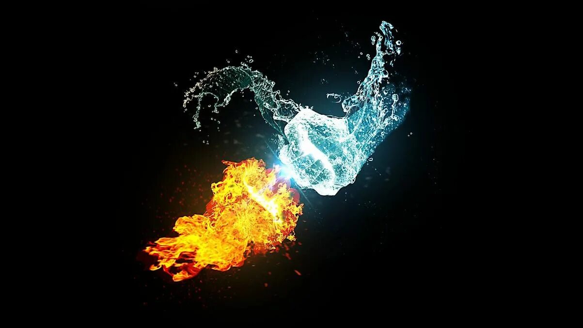 Огонь против воды. Огонь и вода. Огонь и лед. Две стихии огонь и вода.