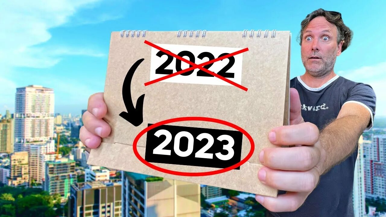 Why 2025. 2025 bangkok thailand logo card happy year.