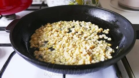 Горох жареный на сковороде рецепт