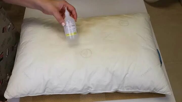 Как постирать подушку с эффектом памяти