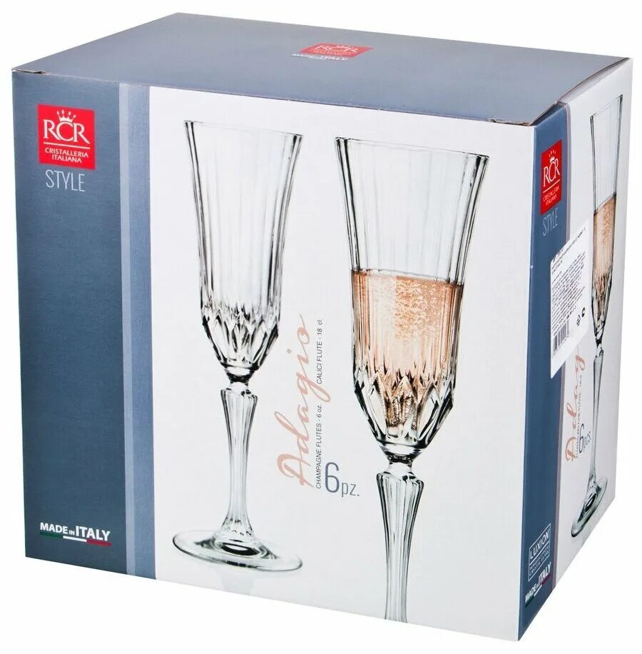 набор бокалов 6шт. бокалы для красного вина 280 мл astra gold "адажио /аллегро /золото". ), 0. бокалы адажио. набор бокалов адажио.