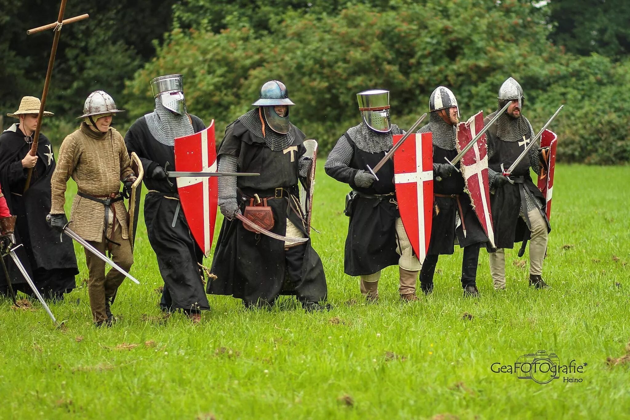 A rogue guard in a medieval