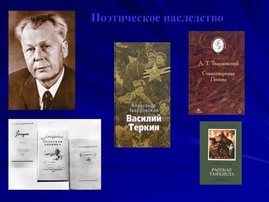 5 произведений твардовского. Твардовский писатель фронтовик.