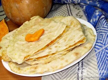 Лепешки с тыквой
