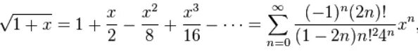 Разложение квадратного корня в ряд Тейлора. Формула Тейлора для корня. Формула Тейлора для квадратного корня. Ряд Тейлора формулы корень. Корни тейлор