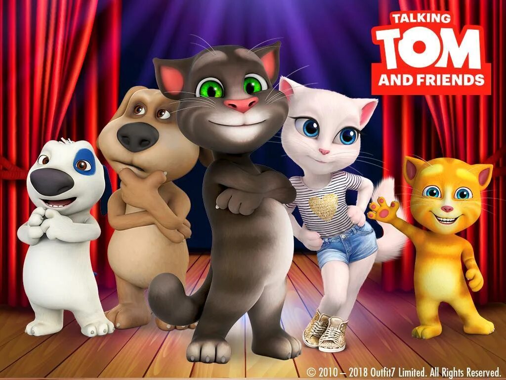 Найди говорящий том и друзья. Talking Tom. Говорящий том и друзья. Talking Tom 2010. Талкинг том и его друзья.