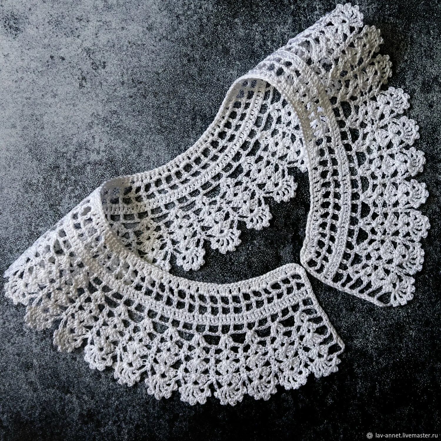 Кружевной воротник крючком. Кружевной воротник. Вязаные ажурные воротнички. Связать ажурный воротничок. Связать ажурный воротничок.