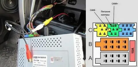 Подключение вместо штатной магнитолы