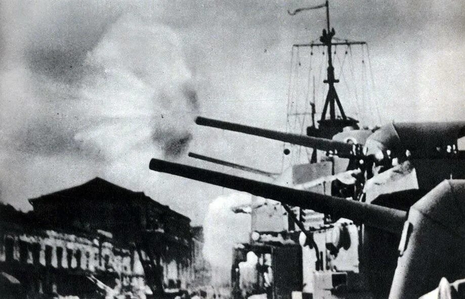 Операция в черном море. Обстрел Констанцы в 1941 году.
