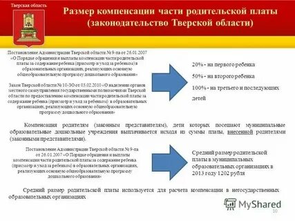 Родительская плата это