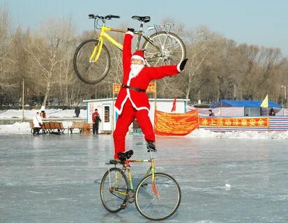 Новогодний велосипед