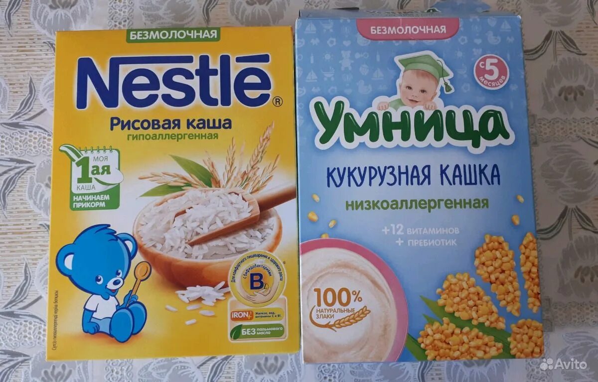 каши для детей от 1