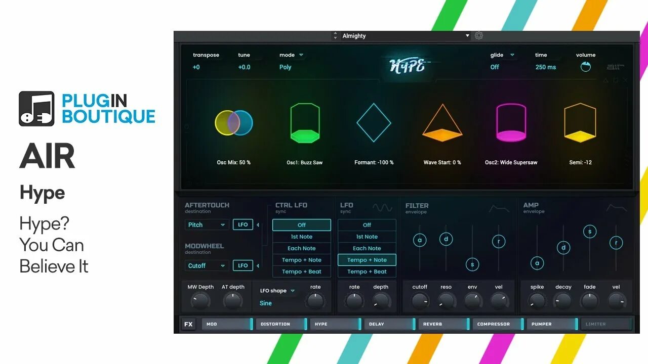 Air Music Technology VST. Air Music Technology Hype 1.1.0. Air Music Technology - Hype. Hybrid 3 by Air Music Tech. Hyper plugin