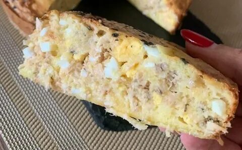 Пирог с горбушей консервированной и рисом
