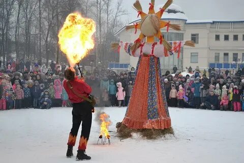Ведущий на масленицу