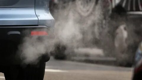 Выхлопные газы автомобилей в азии