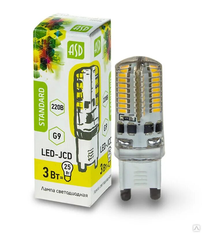 Светодиодные лампы led asd. Led лампа g9 220. Лампа светодиодная led-JCD стандарт 5 Вт g9 220 в 4000к 270 лм ASD. Лампа светодиодная led-JCD-Standard 5вт 160-260в g9. Лампа светодиодная led –JCD 9b 230b g9.