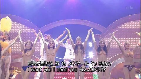 NHK Apologizes for DJ Ozma's Topless New Year's Eve Performance.