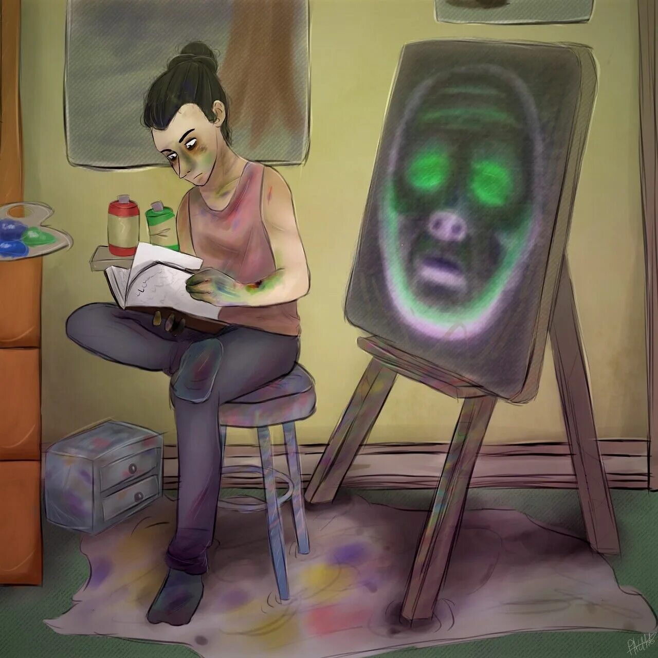 Комната ларри. Ларри салли фейс. sally face комната ларри. джим джонсон салли фейс арт. комната ларри джонсона салли фейс.