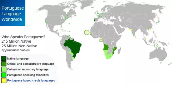 Государственный язык в стране португальский. Португальский язык распространение в мире. Карта португальского языка в мире. Португальский язык карта распространения. Португальский язык на карте.