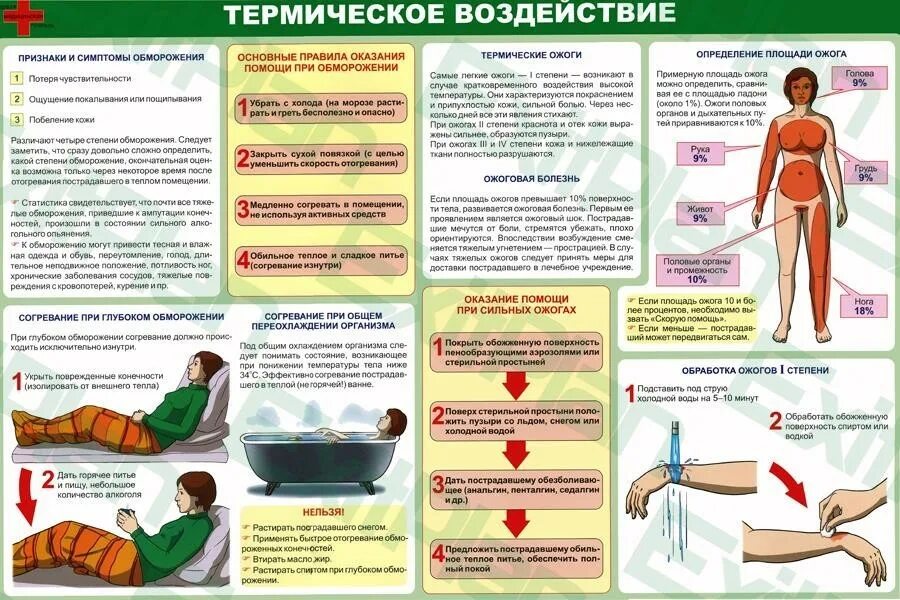 Ожоги отморожения оказание первой помощи. Памятка ожоги. Памятка первая помощь при ожогах. Памятка по ожогам. Памятка первая медицинская помощь.