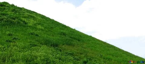 Холм с крутыми склонами