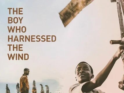 The boy harnessed the wind