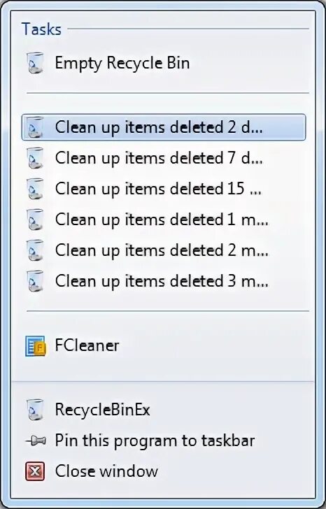 Bin manager