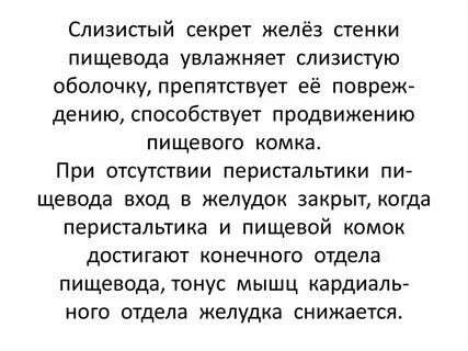 Слизистый секрет