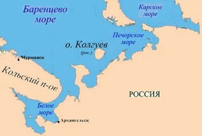 Остров Колгуев Баренцево море. Где находится остров Колгуев на карте. Печорское море на карте. Баренцево море море на карте.
