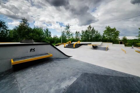 Новый скейт парк