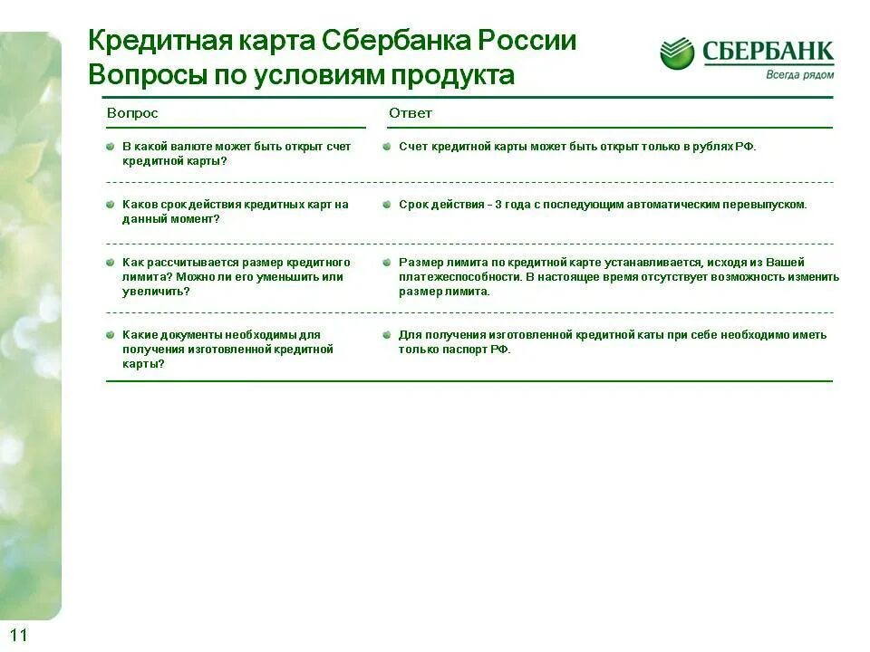 Каков срок действия. Кредитная карта Сбербанк условия. Условия по кредитной карте Сбербанка. Условия по кредитным картам Сбера. Вопросы по кредитной карте.