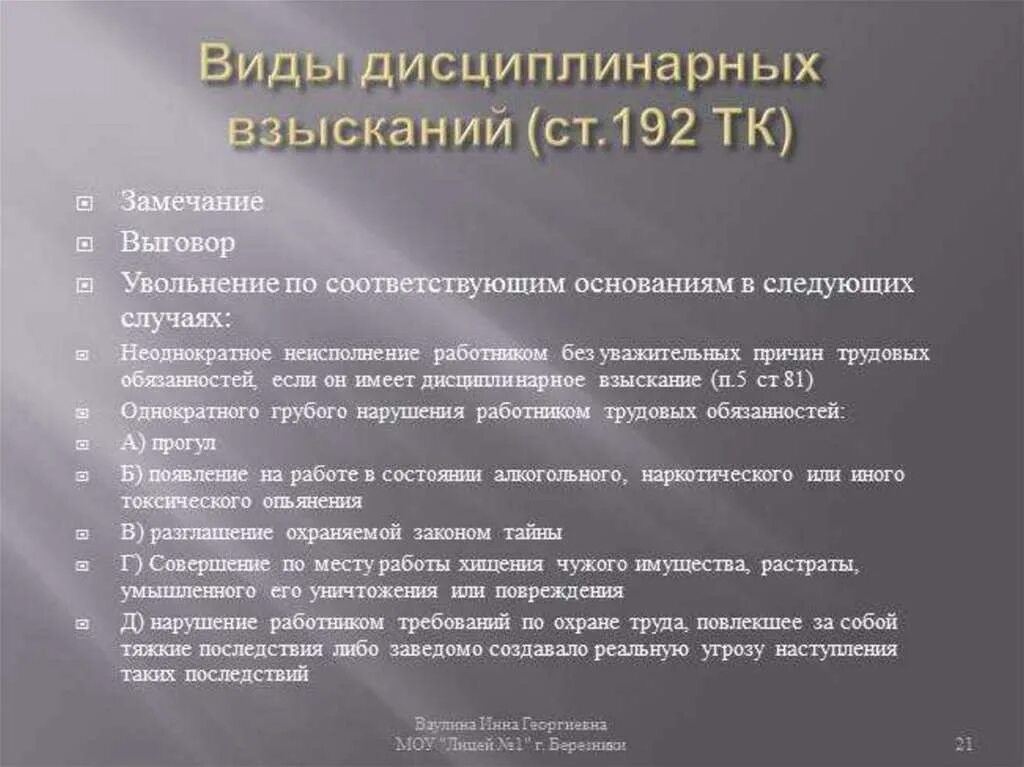 Продолжительность дисциплинарного наказания. Виды дисциплинарных наказаний. Видыдисциплинарных вхысканий. Виды дисциплинарных взысканий. Виды диспилинарной взыканий.