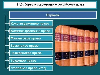 Российское право виды
