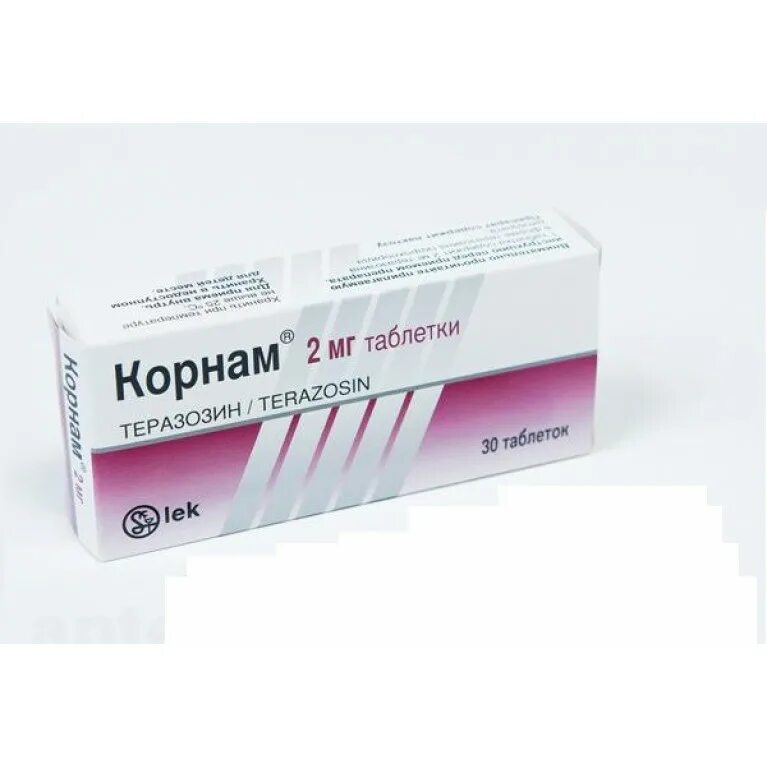 корнам таб. теразозин корнам. лек д. корнам 2 5. корнам сетегис таблетки.