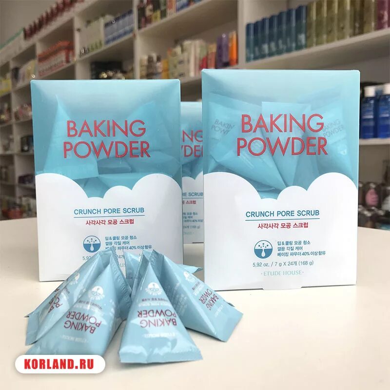 Etude Baking Powder Crunch Pore Scrub 7g.. Скраб для лица Etude House Baking Powder Crunch Pore Scrub 7g. Etude House Baking Powder Crunch Pore Scrub скраб в пирамидках. Etude House Baking Powder Crunch Scrub 24 шт.