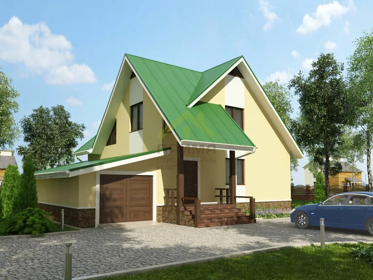 Дом с зеленой крышей. Дачный дом с зеленой крышей. Загородный дом с зеленой крышей. Частный дом с зеленой крышей. Загородная дом 12