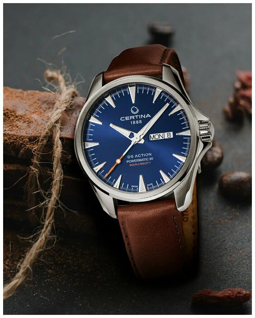 наручные часы certina c010. 654. 44. 22. 00 ds.