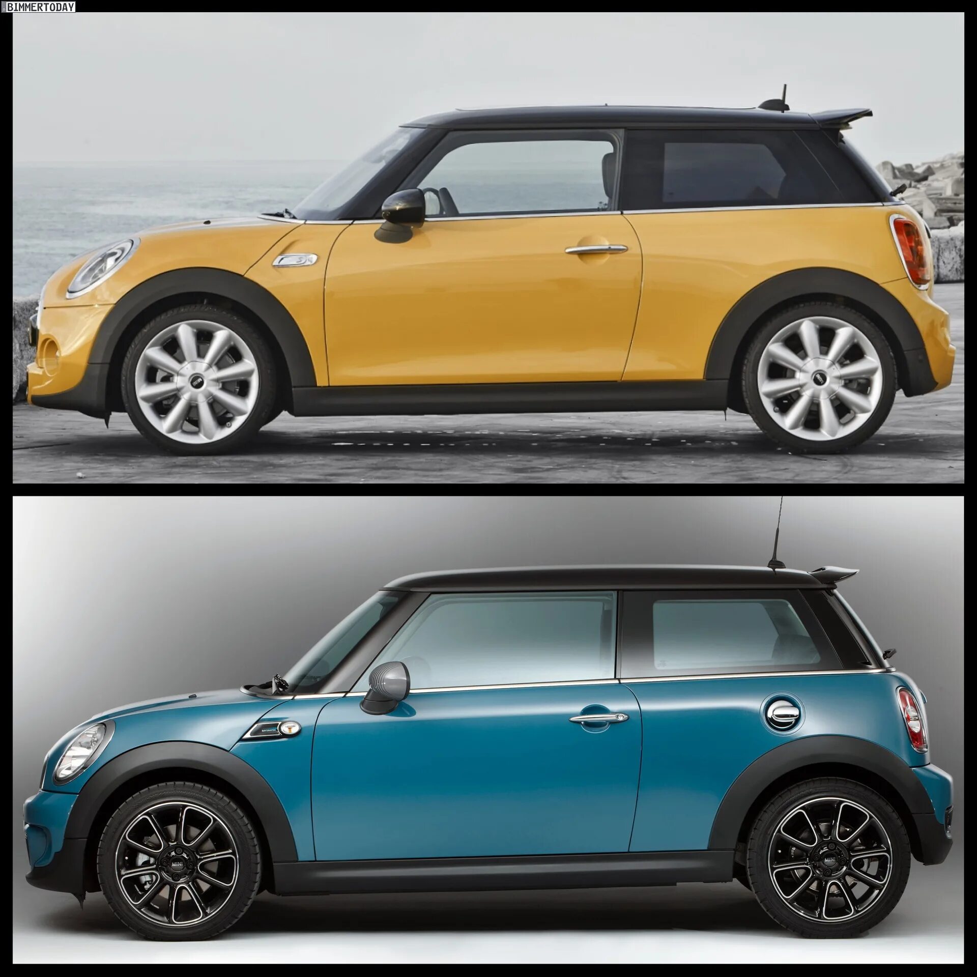 Как отличить мини. Mini Cooper s f56. Мини Купер f56 габариты. Mini Cooper f56 габариты. Мини Купер s r56.