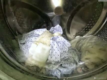 Пена в стиральной машине во время стирки
